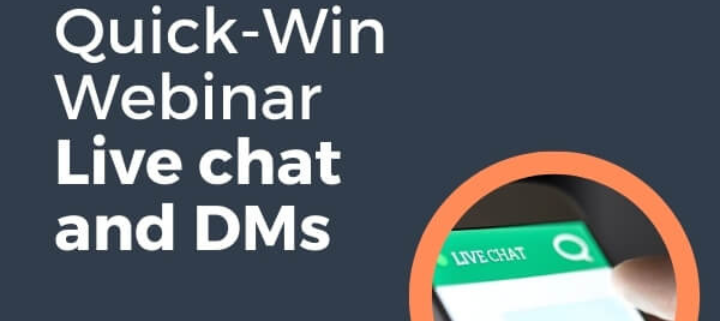 live chat webinar