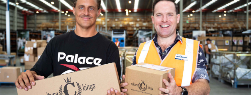 Culture Kings Operations Director Joel Randal and Logan Mayor Jon Raven