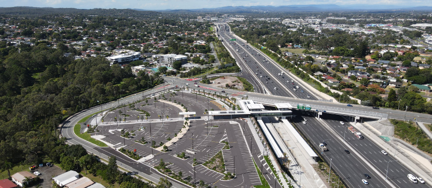 Aerial image of Rochedale Park n Ride