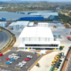 Aerial photo of Porter Group's head office adjacent to the Logan motorway