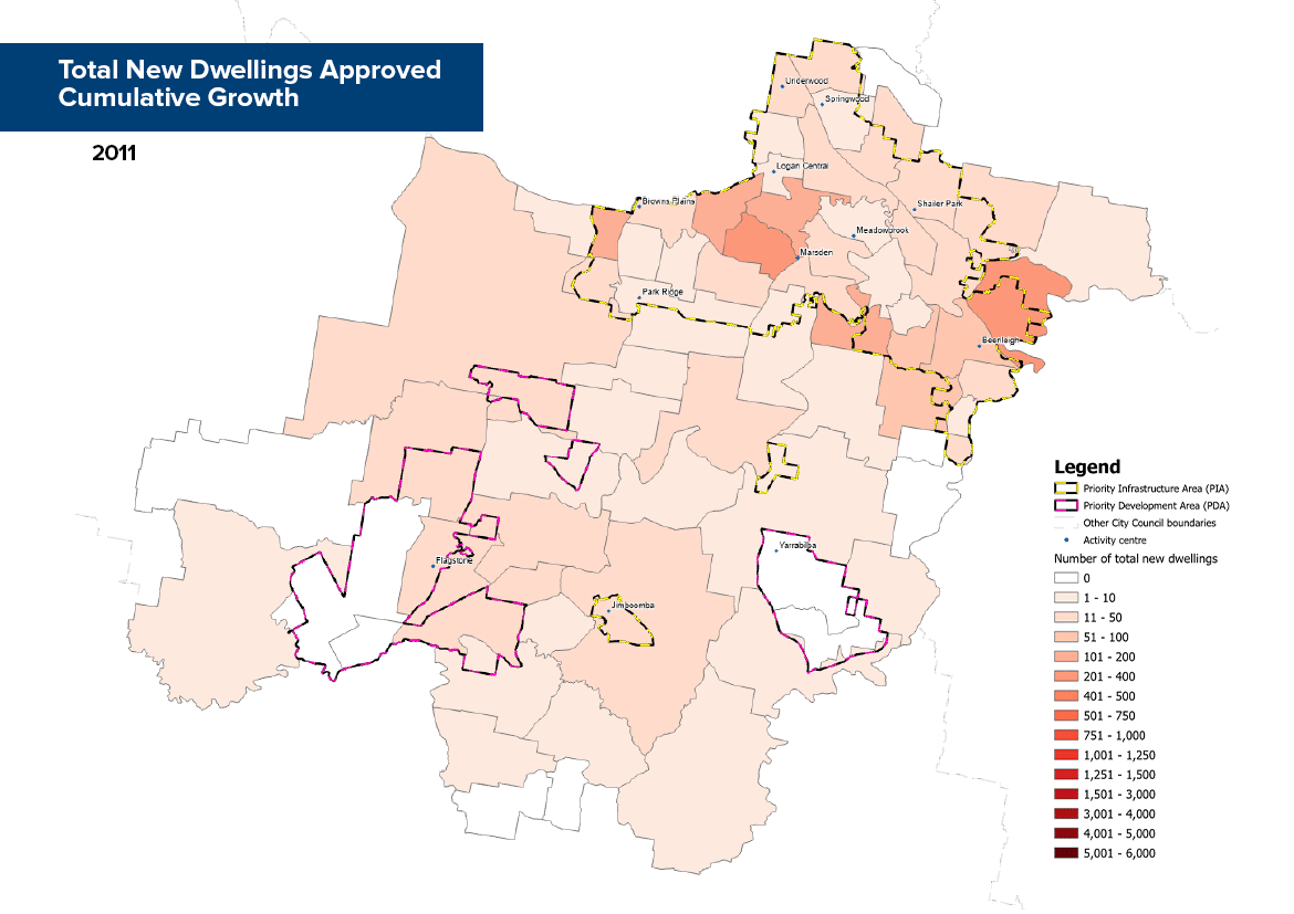 Total-New-Dwellings-Approved-Cumulative-Growth overview on map
