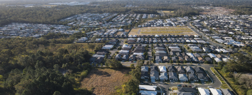 New housing developments at Logan Reserve and Park Ridge